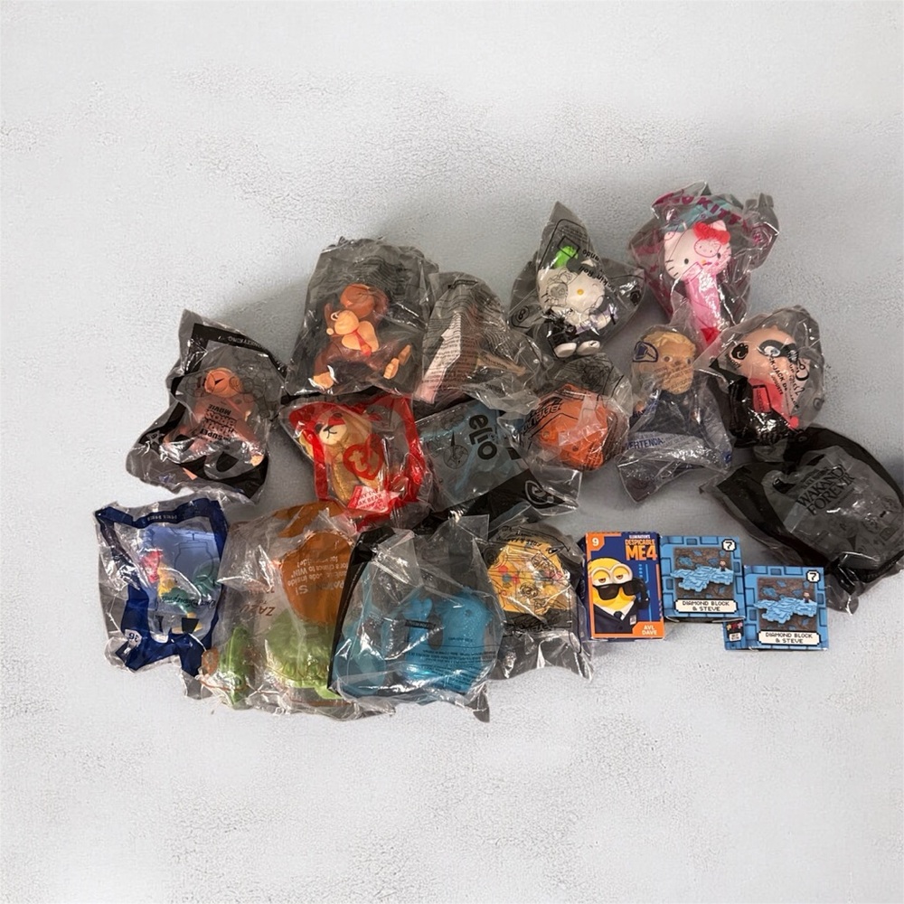 Lot of Happy Meal toys from McDonald’s all new.